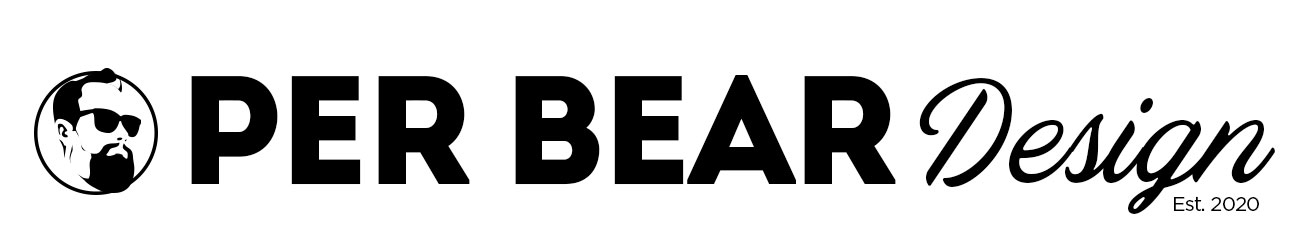 per bear design logo